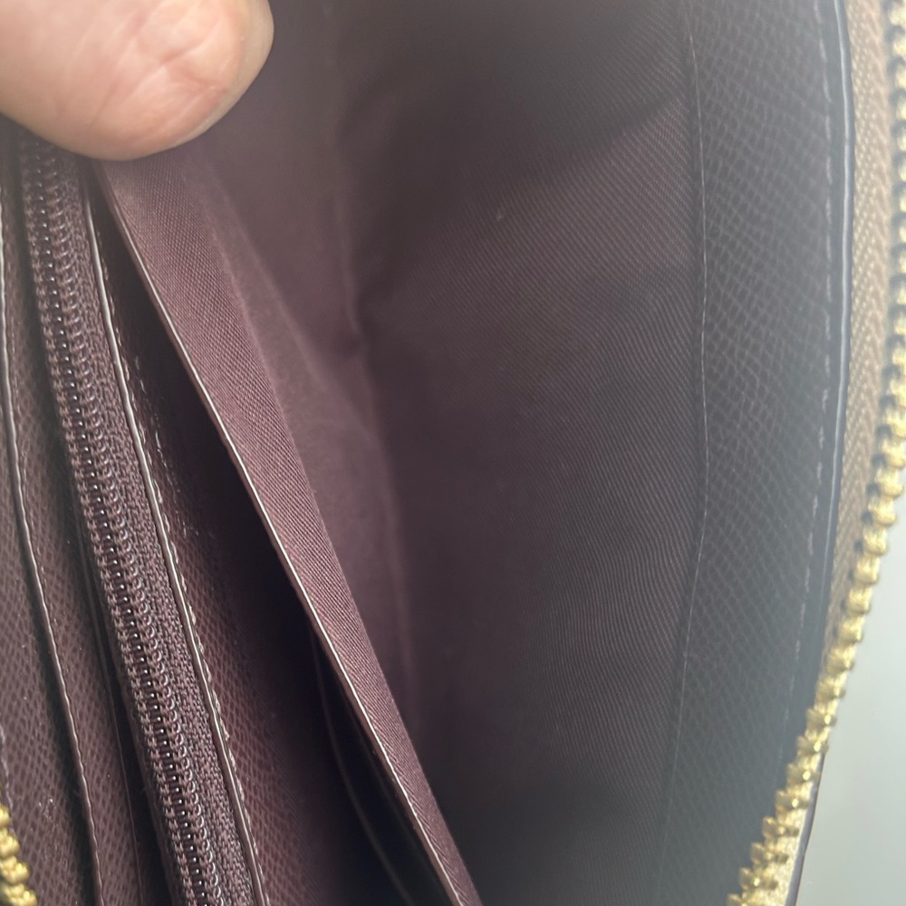 Coach Tan Embossed Wallet - Picture 11 of 15